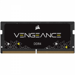 CORSAIR VENGEANCE DDR4 32GB 1x32GB 3200MHz SODIMM Unbuffered 22-22-22-53 Black PCB 1.2V