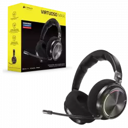 Corsair VIRTUOSO MAX WIRELESS, Gaming headset, Carbon