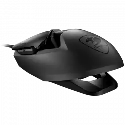 COUGAR AirBlader, Gaming Mouse, PixArt PMW3389 Optical gaming sensor, 16 000 DPI, 2000Hz Poling Rate, 50M gaming switches, 6 Programmable Buttons, 62G Extreme Lightweight Design, Ultraflex Cable, PTFE Skates, BOUNCE-ON System