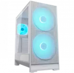 COUGAR AIRFACE 180 PC Case, Mid Tower, White                          