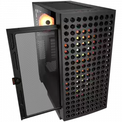 COUGAR AIRFACE ECO RGB PC Case, Mid Tower, Black                          