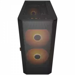 COUGAR AIRFACE FLO RGB PC Case, Mid Tower, Black
