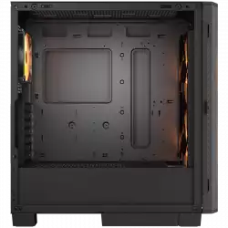 COUGAR AIRFACE FLO RGB PC Case, Mid Tower, Black