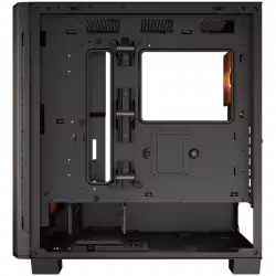 COUGAR AIRFACE FLO RGB PC Case, Mid Tower, Black