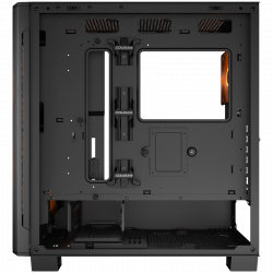 COUGAR AIRFACE FLO RGB PC Case, Mid Tower, Black