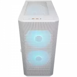 COUGAR AIRFACE FLO RGB PC Case, Mid Tower, White
