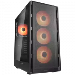 COUGAR AIRFACE PURE PRO PC Case, Mid Tower, Black