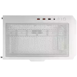 COUGAR Airface RGB White, Mid Tower, 2x 140 1x120 ARGB Fans, RGB Button,  4mm Tempered Glass, Mini ITX / Micro ATX / ATX / CEB/ E-ATX, USB 3.0 x 2, USB 2.0 x 1, 4 Pole Headset Audio Jack x1