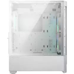 COUGAR Airface RGB White, Mid Tower, 2x 140 1x120 ARGB Fans, RGB Button,  4mm Tempered Glass, Mini ITX / Micro ATX / ATX / CEB/ E-ATX, USB 3.0 x 2, USB 2.0 x 1, 4 Pole Headset Audio Jack x1
