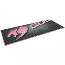 COUGAR Arena X Pink, Gaming Mouse Pad, Extra Large Pro Gaming Surface, Water Proof, Wave-Shaped Anti-Slip Rubber Base, 1000 x 400 x 5 mm, Natural Rubber