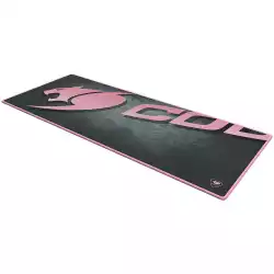 COUGAR Arena X Pink, Gaming Mouse Pad, Extra Large Pro Gaming Surface, Water Proof, Wave-Shaped Anti-Slip Rubber Base, 1000 x 400 x 5 mm, Natural Rubber