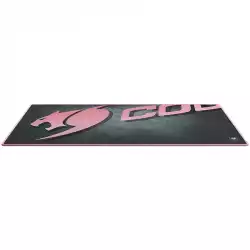 COUGAR Arena X Pink, Gaming Mouse Pad, Extra Large Pro Gaming Surface, Water Proof, Wave-Shaped Anti-Slip Rubber Base, 1000 x 400 x 5 mm, Natural Rubber