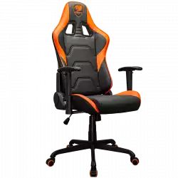 COUGAR Armor Elite Gaming Chair, Adjustable Design, Breathable PVC Leather, Class 4 Gas Lift Cylinder, Full Steel Frame, 2D Adjustable Arm Rest, 160º Reclining, Adjustable Tilting Resistance