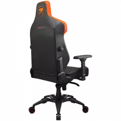 COUGAR Armor EVO, Gaming Chair, Integrated 4-way lumbar support, Magnetic neck pillow memory foam, Breathable PVC leather, Full steel frame for sturdy support, 4D adjustable armrest, 5-star base and extra-size wheels, Support up to 160kg