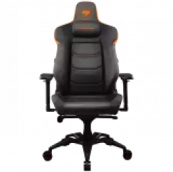 COUGAR Armor EVO, Gaming Chair, Integrated 4-way lumbar support, Magnetic neck pillow memory foam, Breathable PVC leather, Full steel frame for sturdy support, 4D adjustable armrest, 5-star base and extra-size wheels, Support up to 160kg