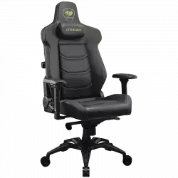 COUGAR Armor EVO Royal, Gaming Chair, Integrated 4-way lumbar support, Magnetic neck pillow memory foam, Breathable PVC leather, Full steel frame for sturdy support, 4D adjustable armrest, 5-star base and extra-size wheels, Support up to 160kg