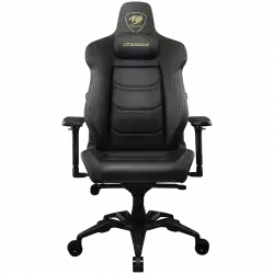 COUGAR Armor EVO Royal, Gaming Chair, Integrated 4-way lumbar support, Magnetic neck pillow memory foam, Breathable PVC leather, Full steel frame for sturdy support, 4D adjustable armrest, 5-star base and extra-size wheels, Support up to 160kg