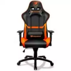 COUGAR Armor Gaming Chair, Piston Lift Height Adjustment,180º Reclining,Adjustable Tilting Resistance,3D Adjustable Arm Rest,Full Steel Frame,Ultimate Quality: Class 4 Gas Lift Cylinder