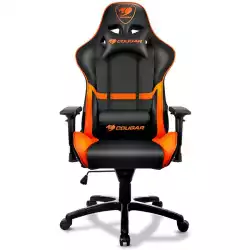 COUGAR Armor Gaming Chair, Piston Lift Height Adjustment,180º Reclining,Adjustable Tilting Resistance,3D Adjustable Arm Rest,Full Steel Frame,Ultimate Quality: Class 4 Gas Lift Cylinder