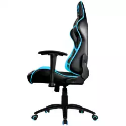 COUGAR Armor One Blue, Gaming Chair, Diamond Check Pattern Design, Breathable PVC Leather, Class 4 Gas Lift Cylinder, Full Steel Frame, 2D Adjustable Arm Rest, 180º Reclining, Adjustable Tilting Resistance