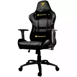 COUGAR Armor ONE ROYAL Gaming Chair, Diamond Check Pattern Design, Breathable PVC Leather, Class 4 Gas Lift Cylinder, Full Steel Frame, 2D Adjustable Arm Rest, 180º Reclining, Adjustable Tilting Resistance
