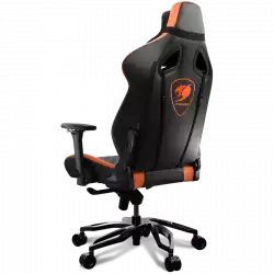 COUGAR Armor Titan PRO, Gaming chair, Suede-Like Texture, Body-embracing High Back Design, Breathable Premium PVC Leather, Memory Head Pillow & Lumbar Pillow, 170º Reclining, 4D Adjustable Arm Rest, Class 4 Gas Lift Cylinder