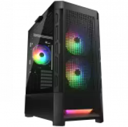 COUGAR AIRFACE RGB PC Case, Mid Tower, Black