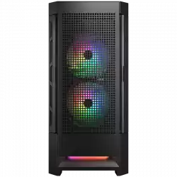 COUGAR AIRFACE RGB PC Case, Mid Tower, Black