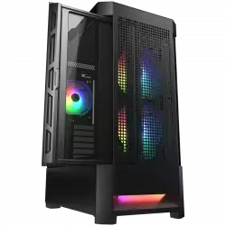 COUGAR AIRFACE RGB PC Case, Mid Tower, Black
