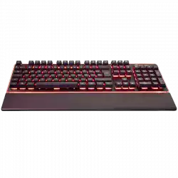 COUGAR Core, Hybrid Mechanical Gaming Keyboard (20 Million Keystrokes), 8 backlight effects, 19 Anti-ghosting keys, 140(L) X 448(W) X 43(H) mm, 0.8kg, Palmrest