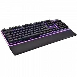 COUGAR Core, Hybrid Mechanical Gaming Keyboard (20 Million Keystrokes), 8 backlight effects, 19 Anti-ghosting keys, 140(L) X 448(W) X 43(H) mm, 0.8kg, Palmrest