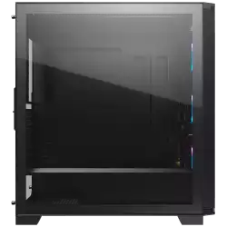 COUGAR Dark Blader X5 RGB, Mid-Tower, Mini ITX/Micro ATX/ATX/CEB/E-ATX, 220x486x468(mm), Type C 3.1x1, USB 3.0x2, Mic x1/Audio x1, RGB Button, 4mm TG Transparent Left Panel, ARGB VK120 Front fans x 3 pre-installed, Onboard Lighting System, RGB Sync