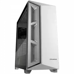 COUGAR Dark Blader X5 White, Mid-Tower, Mini ITX / Micro ATX / ATX / CEB / E-ATX, 220 x 486 x 468 (mm), USB 3.0 x 1, USB 2.0 x 2, Mic x 1 / Audio x 1, Reset Button, Transparent Left Panel, 120mm x 1 (Black Rear fan x 1 pre-installed)
