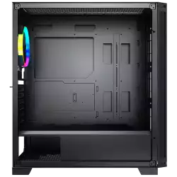 COUGAR Dark Blader X7 Black, Mid-Tower, Mini ITX/Micro ATX/ATX/CEB/E-ATX, 220x486x468(mm), USB 3.0 x 2, USB 2.0 x 1, Mic x1/Audio x1, RGB Button, Transparent Left Panel, ARGB VK120 Rear fan x 1 pre-installed, Onboard Lighting System, RGB Sync. w/ M/B