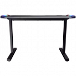 COUGAR DEIMUS 120 Gaming Desk, Dual-sided RGB Lighting Effects, Medium Density Fiberboard, 1220x605(mm), USB 3.0 x2, USB 3.0 Type-C x1, RGB button
