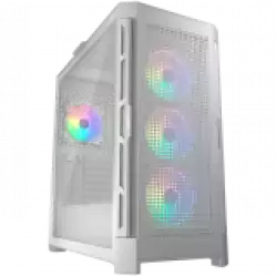 COUGAR DUOFACE PRO RGB PC Case, Mid Tower, White
