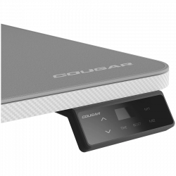 COUGAR E-STAR 120 Electrical Gaming Desk, White