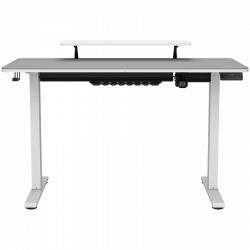 COUGAR E-STAR 120 Electrical Gaming Desk, White