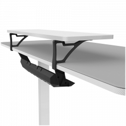 COUGAR E-STAR 120 Electrical Gaming Desk, White