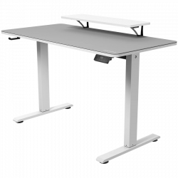 COUGAR E-STAR 120 Electrical Gaming Desk, White