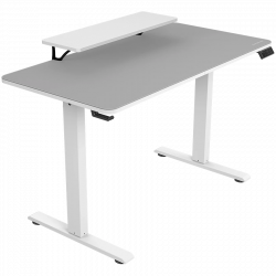 COUGAR E-STAR 120 Electrical Gaming Desk, White