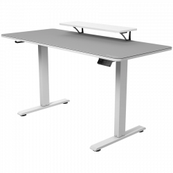 COUGAR E-STAR 140 Electrical Gaming Desk, White