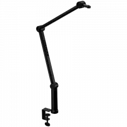 COUGAR Forte Microphone Arm, Extended Height and Depth for Optimal Mounting, Aluminium body,3/4” & 5/8” Universal Screw Mount, Clamp or Hole type installation
