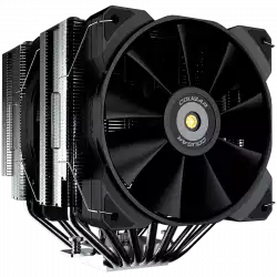 COUGAR Forza 135, 6mm Heat pipe, Nickel Plated Copper Base, 1x MHP120 Fan, 1x MHP140-A Fan, Screwdriver Included, Elegant Pipe Caps,128x140x160mm, Intel LGA 115X/1366/1200/1700/2011/2066, AMD AM5/AM4/FM2/FM1/AM3+/AM3/AM2+/AM2