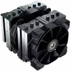 COUGAR Forza 135, 6mm Heat pipe, Nickel Plated Copper Base, 1x MHP120 Fan, 1x MHP140-A Fan, Screwdriver Included, Elegant Pipe Caps,128x140x160mm, Intel LGA 115X/1366/1200/1700/2011/2066, AMD AM5/AM4/FM2/FM1/AM3+/AM3/AM2+/AM2
