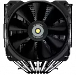 COUGAR Forza 135, 6mm Heat pipe, Nickel Plated Copper Base, 1x MHP120 Fan, 1x MHP140-A Fan, Screwdriver Included, Elegant Pipe Caps,128x140x160mm, Intel LGA 115X/1366/1200/1700/2011/2066, AMD AM5/AM4/FM2/FM1/AM3+/AM3/AM2+/AM2
