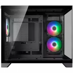 COUGAR FV150 Mini RGB PC Case, Mid tower, Black                          