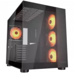 COUGAR FV150 RGB PC Case, Mid tower, Black                          