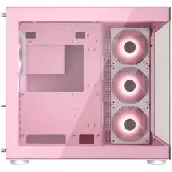 COUGAR FV150 RGB PC Case, Mid tower, Pink