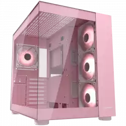 COUGAR FV150 RGB PC Case, Mid tower, Pink